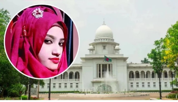 নুসরাত জাহান রাফি মামলা: হাইকোর্টের রায়ে দুইজনের মৃত্যুদণ্ড বহাল ও চারজনের যাবজ্জীবন